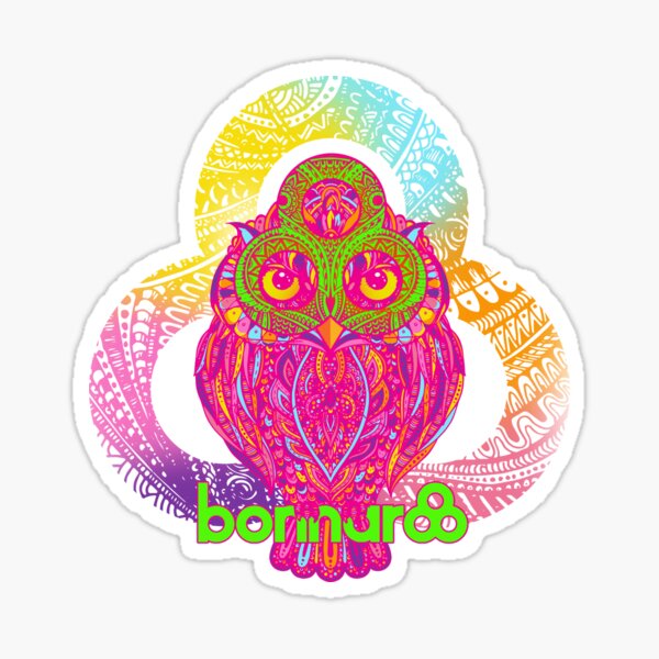 Artikel-Vorschau von Bonnaroo Eule, designt und verkauft von hunnysause.
