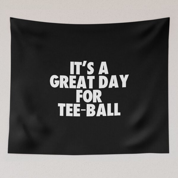 Item preview, Es un gran día para el tee-ball designed and sold by kindxinn.