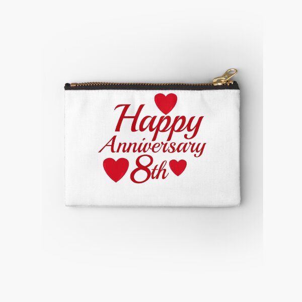 Item preview, happy anniversary 8th designed and sold by win Design.