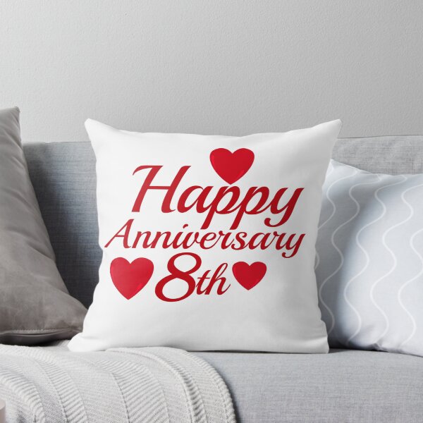 Item preview, happy anniversary 8th designed and sold by win Design.