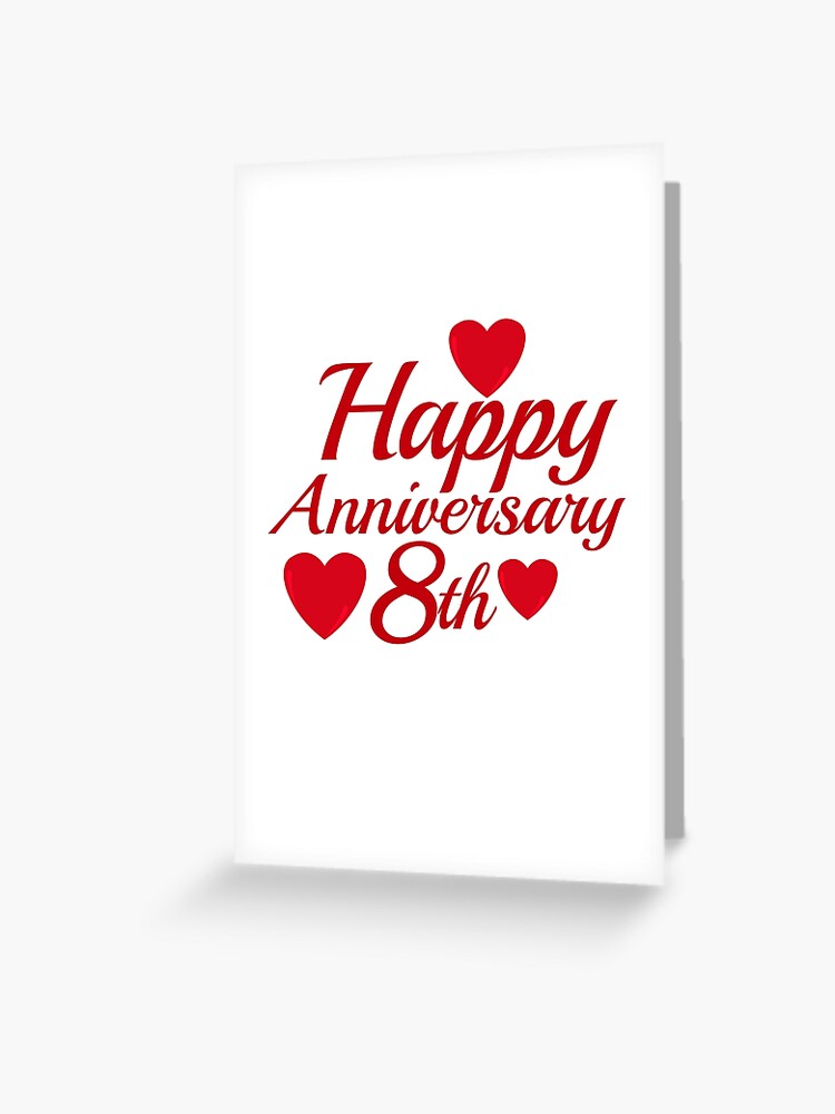 happy anniversary 8th