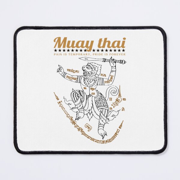 Item preview, Muay Thai Kickboxing Tattoo Sak Yant Hanuman designed and sold by KewaleeTee.