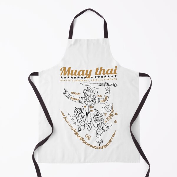 Item preview, Muay Thai Kickboxing Tattoo Sak Yant Hanuman designed and sold by KewaleeTee.