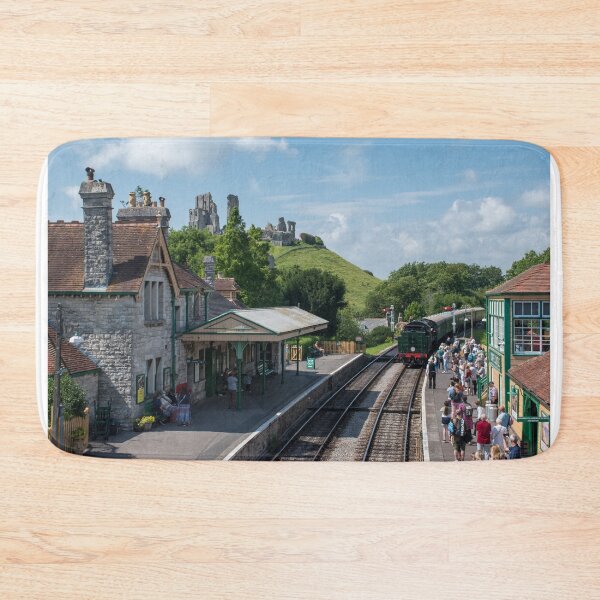 Item preview, Train departing Corfe Castle designed and sold by cdkphotos.