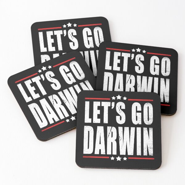 Item preview, lets go darwin funny sarcastic pro vaccine  designed and sold by Majesticoo.