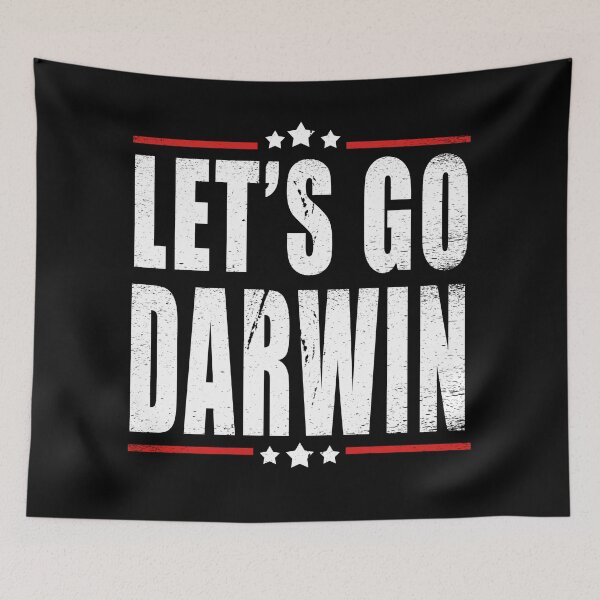 Item preview, lets go darwin funny sarcastic pro vaccine  designed and sold by Majesticoo.
