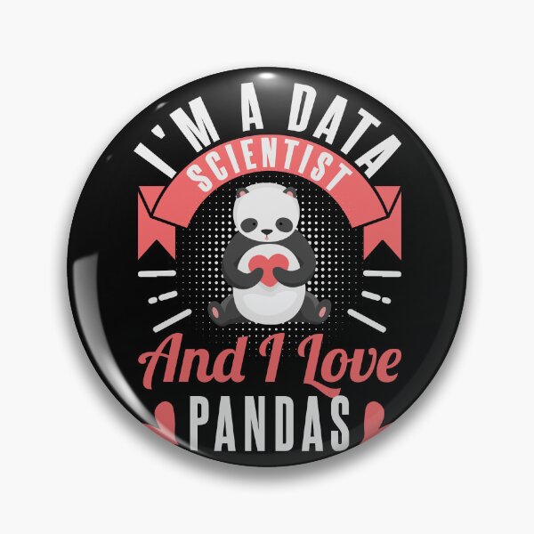 Artikelvorschau, Ich bin Data Scientist und ich liebe Pandas entworfen und verkauft von MadPanda.