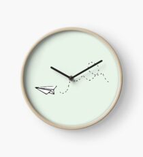 Papierflieger Uhr