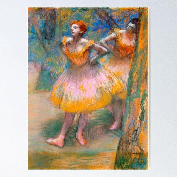 Item preview, HD EDGAR DEGAS - Two Dancers (1893–1898) designed and sold by Go Logo Designs.