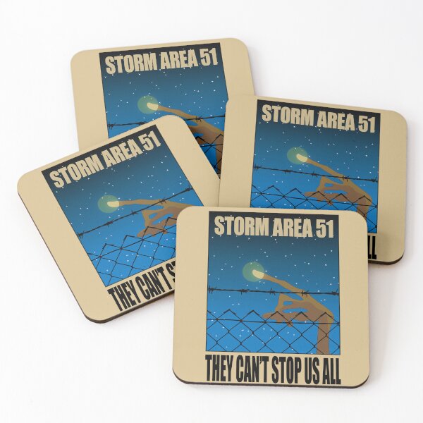 Item preview, Save our Alien Friends and Storm Area 51. They can't stop us all designed and sold by cinemadnesshirt.