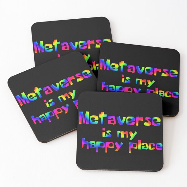 Item preview, Metaverse crypto |  Metaverse is my happy place neon designed and sold by H3arthack3r.