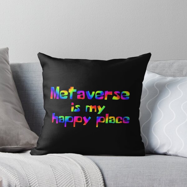 Item preview, Metaverse crypto |  Metaverse is my happy place neon designed and sold by H3arthack3r.