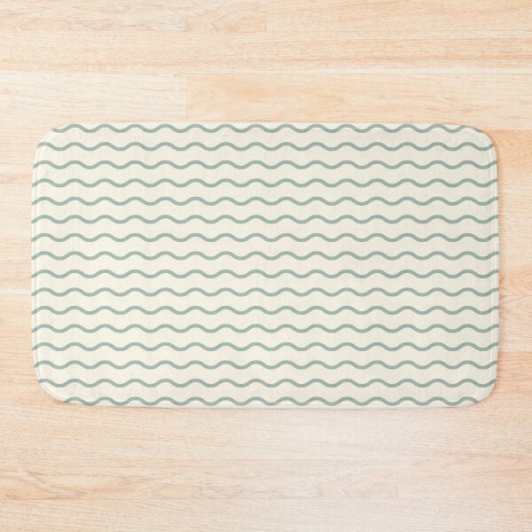 Item preview, Blue waves pattern with a cream background designed and sold by Studio Dotsch.