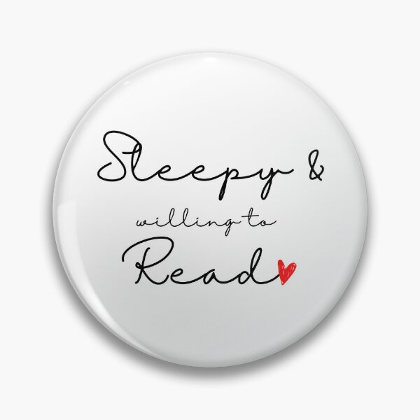 Item preview, SLEEPY AND WILLING TO READ BOOKLOVERS' designed and sold by The Bookworm Store.