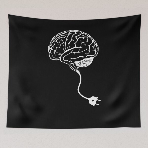 Item preview, Unplug your brain and set your mind free for creative and yoga lover designed and sold by cinemadnesshirt.