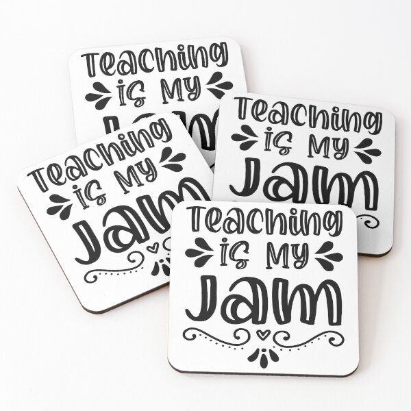Item preview, Teaching is my jam designed and sold by ArtbyJamasin.