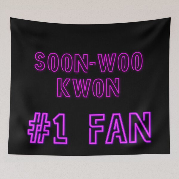 Item preview, Soon-woo Kwon #1 fan designed and sold by 2Girls1Shirt.
