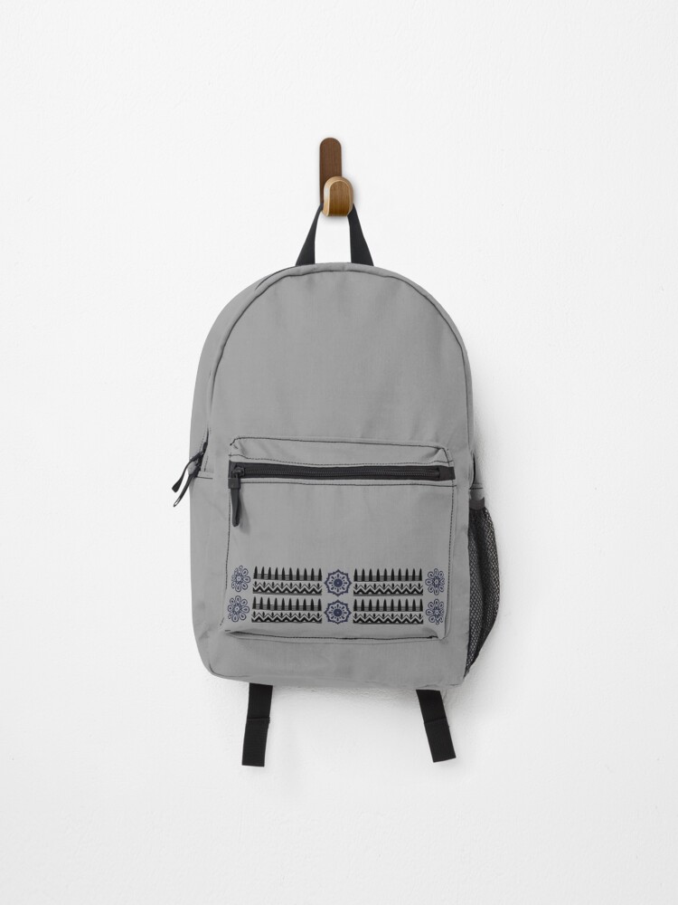 Thumbnail 1 of 3, Backpack, Traditinal Pattern designed and sold by Graphiana.