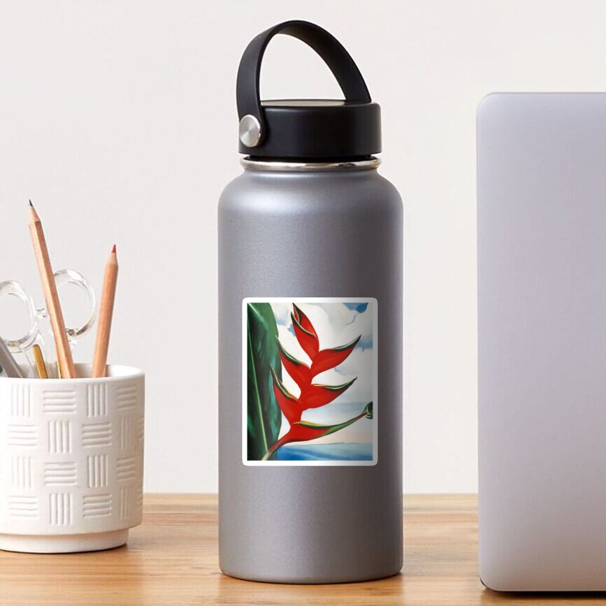 O'Keeffe Crab’s Claw Ginger Hawaii" Sticker by