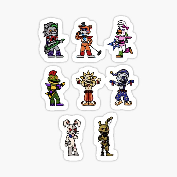 SPRINGTRAP IS REALLLLLLL!!!!!! - Five nights at Freddy's 3 Sticker for  Sale by Thynee's Clown shop