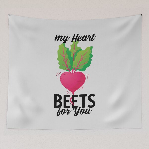 Item preview, My Heart Beets For You | Vegetable Puns | Funny Valentines Day designed and sold by DrawingBoard.