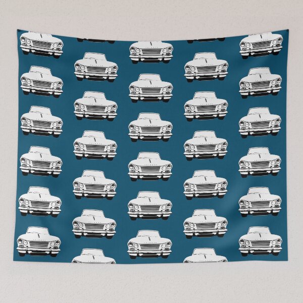 Item preview, Triumph Vitesse 1960s British classic car monoblock black/white designed and sold by soitwouldseem.