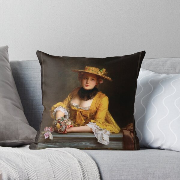 Item preview, Will It Be Fine by Gustave Jacquet Remastered Xzendor7 Classical Fine Art Old Masters Reproductions designed and sold by Xzendor7 Digital Art Creations.