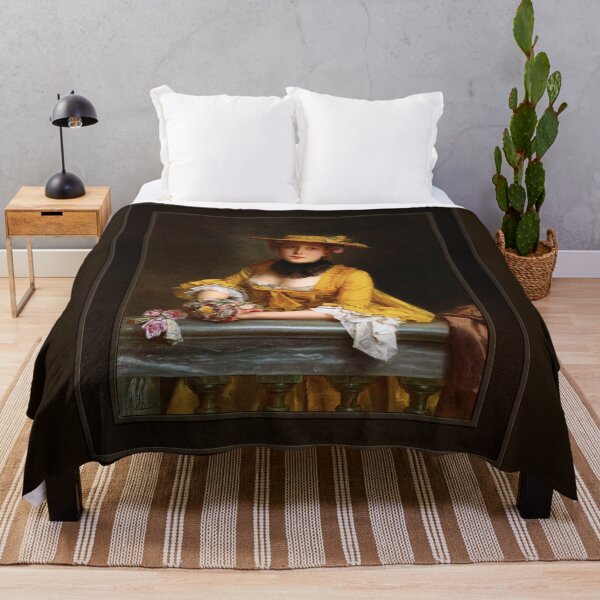 Item preview, Will It Be Fine by Gustave Jacquet Remastered Xzendor7 Classical Fine Art Old Masters Reproductions designed and sold by Xzendor7 Digital Art Creations.