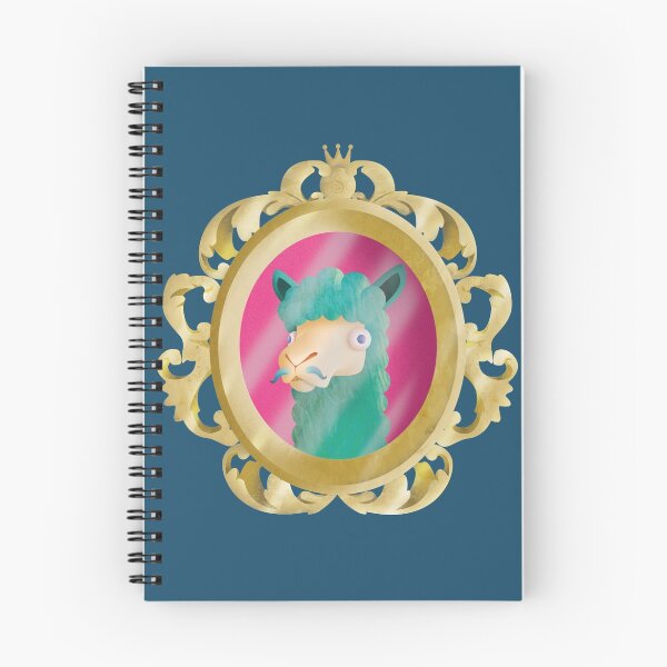 Item preview, Alpaca color portrait designed and sold by sloeilustracion.