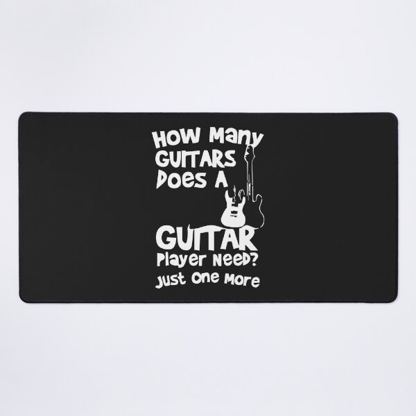 Item preview, How Many Guitars Does a Guitar Player Need Just One More designed and sold by MGHdesign.
