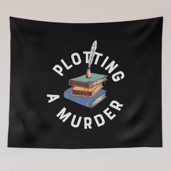 Item preview, Plotting A Murder | Horror Writer designed and sold by DAFIN.