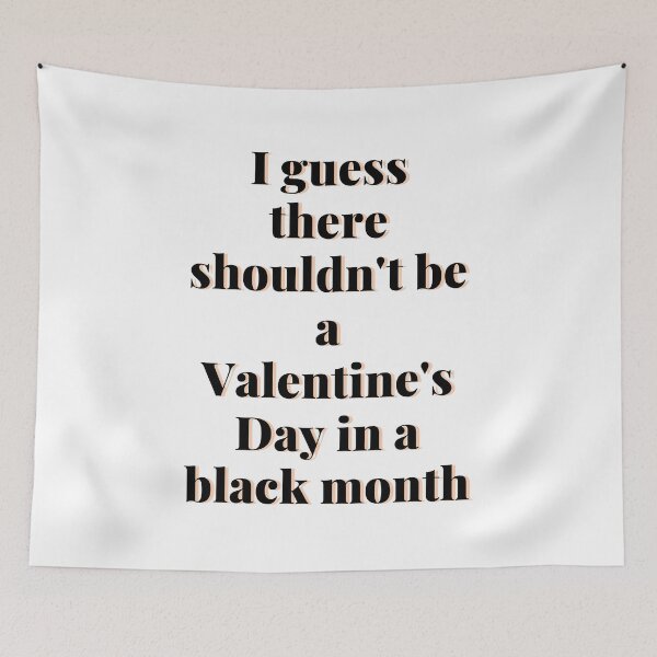 Item preview, I guess there shouldn't be a Valentine's Day in a black month designed and sold by Scopestor.