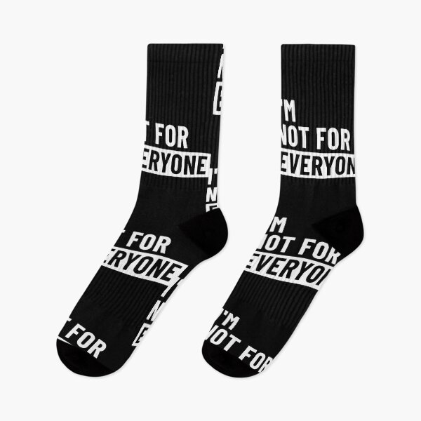 Item preview, I'm not For Everyone Funny Women and Men - Sarcastic Not For Everyone designed and sold by ambaart.