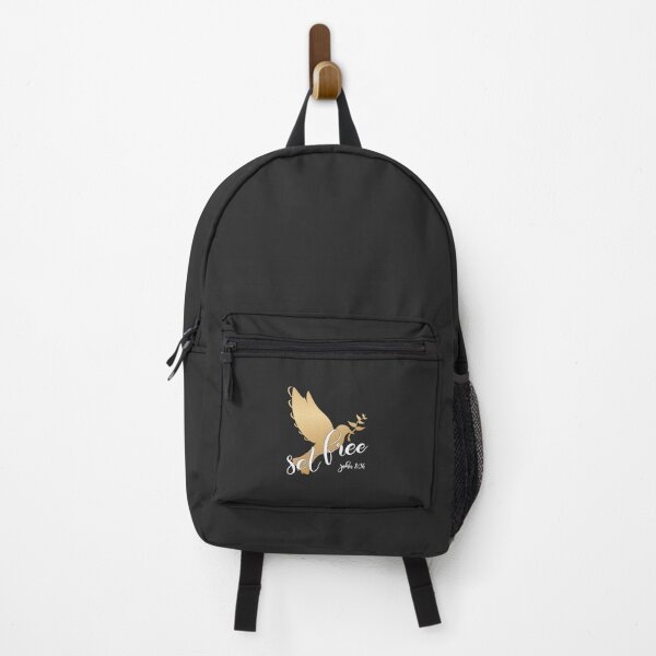 Item preview, Christian Design - Set Free With Flying Gold Dove. designed and sold by simplydesignart.
