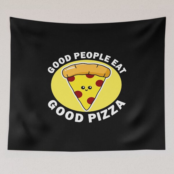 Item preview, Good People Eat Good Pizza designed and sold by vineeth.
