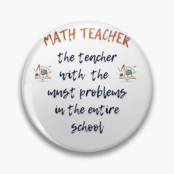 Item preview, math teacher with the must problems in the entire school designed and sold by Douaa_Print.