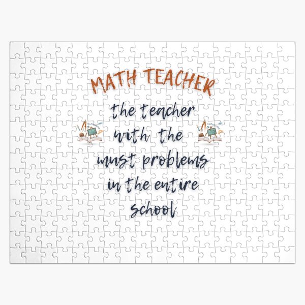 Item preview, math teacher with the must problems in the entire school designed and sold by Douaa_Print.