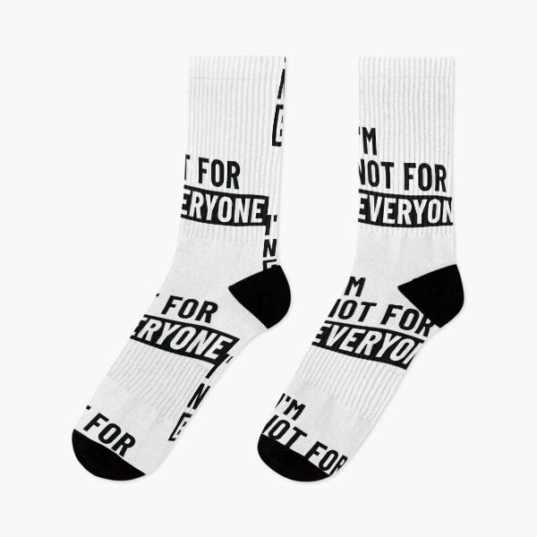 Item preview, I'm not For Everyone Funny Women and Men - Sarcastic Not For Everyone designed and sold by ambaart.