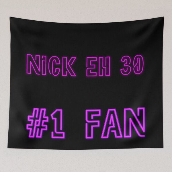 Item preview, Nick Eh 30 #1 fan designed and sold by 2Girls1Shirt.