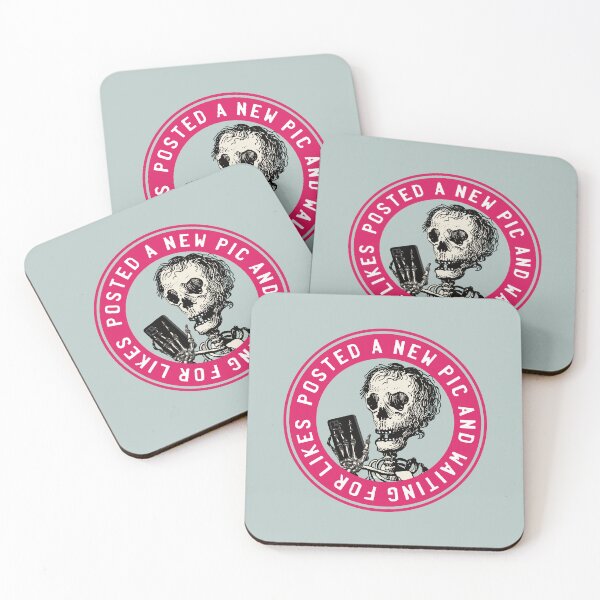 Item preview, Posted a new pic and waiting for likes - skull meme designed and sold by knappidesign.