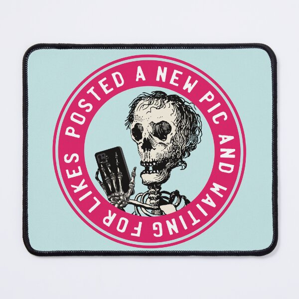 Item preview, Posted a new pic and waiting for likes - skull meme designed and sold by knappidesign.