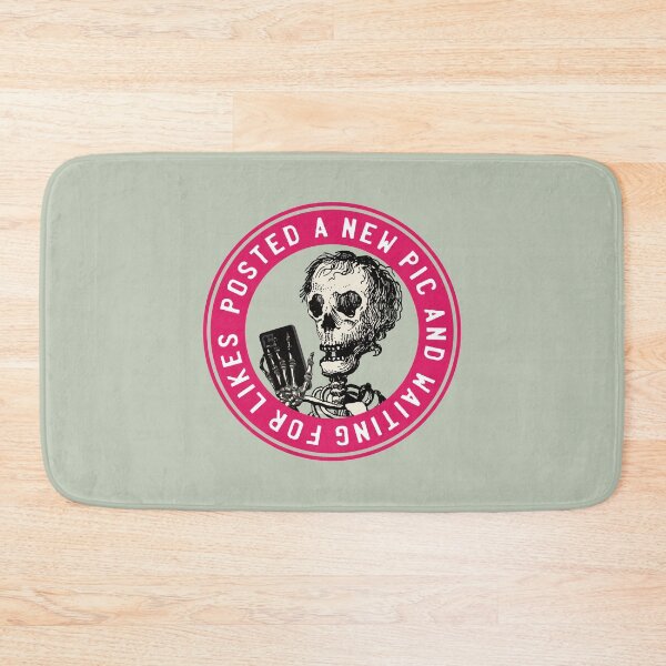 Item preview, Posted a new pic and waiting for likes - skull meme designed and sold by knappidesign.