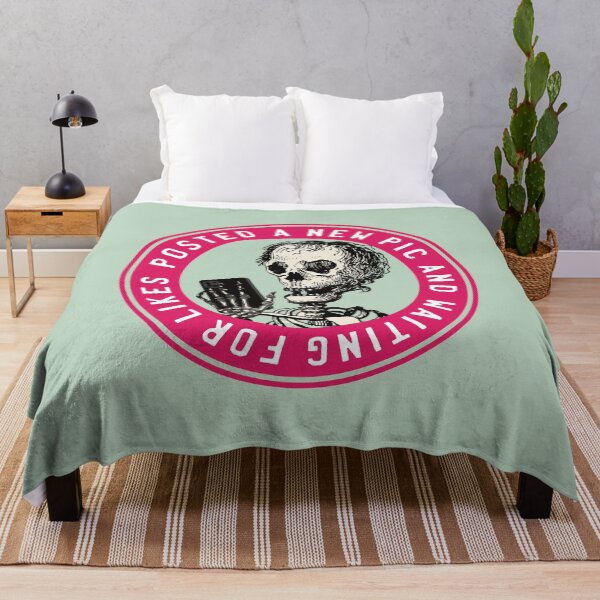 Item preview, Posted a new pic and waiting for likes - skull meme designed and sold by knappidesign.
