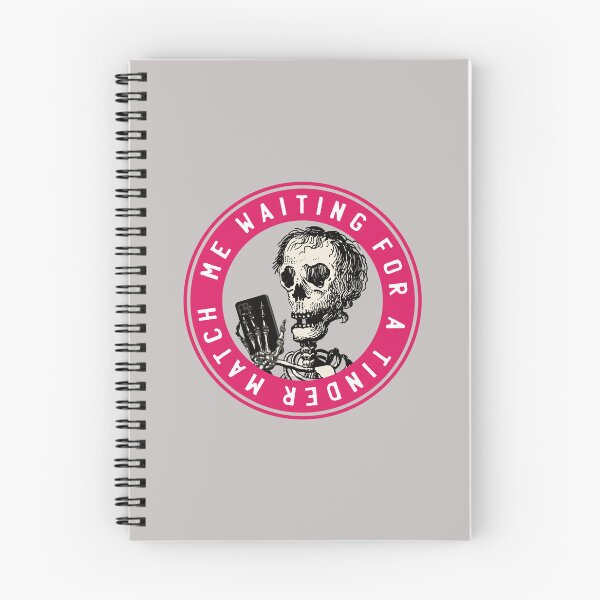 Item preview, Me waiting for a Tinder match - skull meme designed and sold by knappidesign.