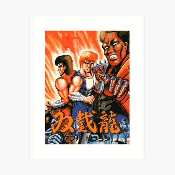 Double Dragon (Neo Geo Character Lineup) | Greeting Card