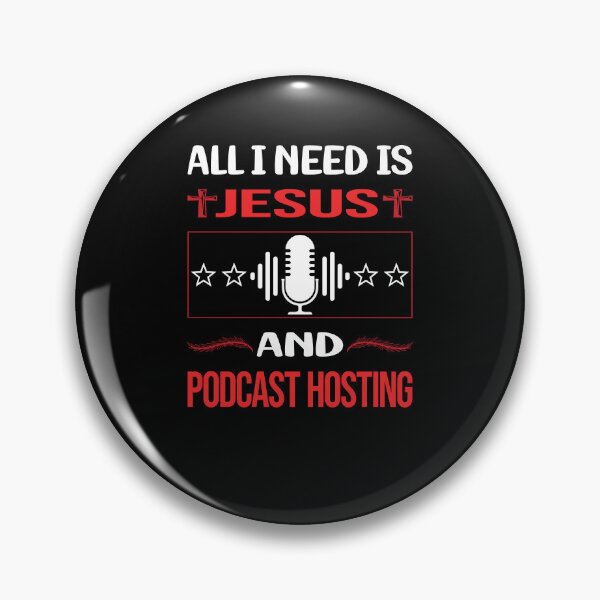 Item preview, Funny Jesus Podcast Hosting designed and sold by SunnyShop123.