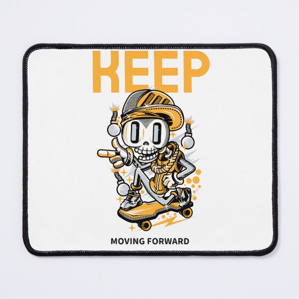 Item preview, Keep moving forward skater streetwear designed and sold by deluxis.