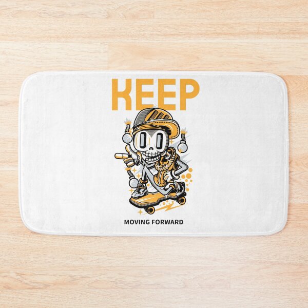 Item preview, Keep moving forward skater streetwear designed and sold by deluxis.
