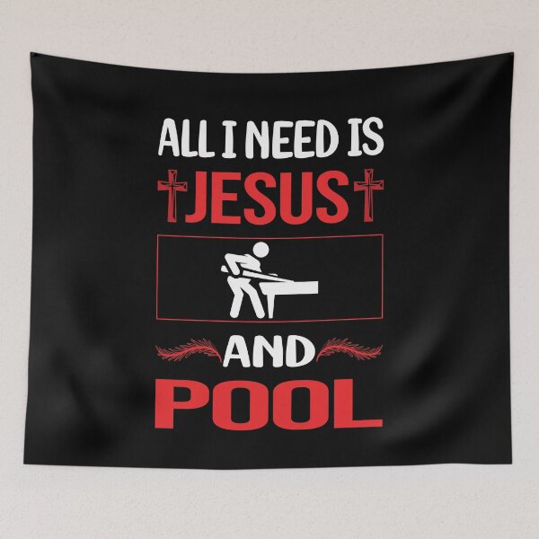 Item preview, Funny Jesus Pool designed and sold by SunnyShop123.
