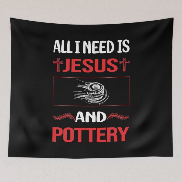 Item preview, Funny Jesus Pottery Potter designed and sold by SunnyShop123.